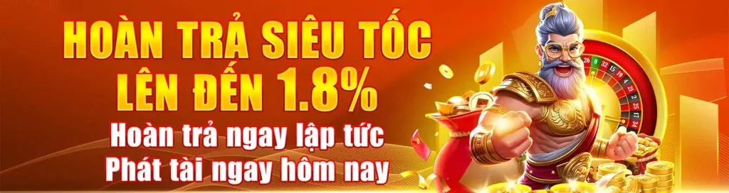 Tốc độ nạp rút tiền nhanh chóng